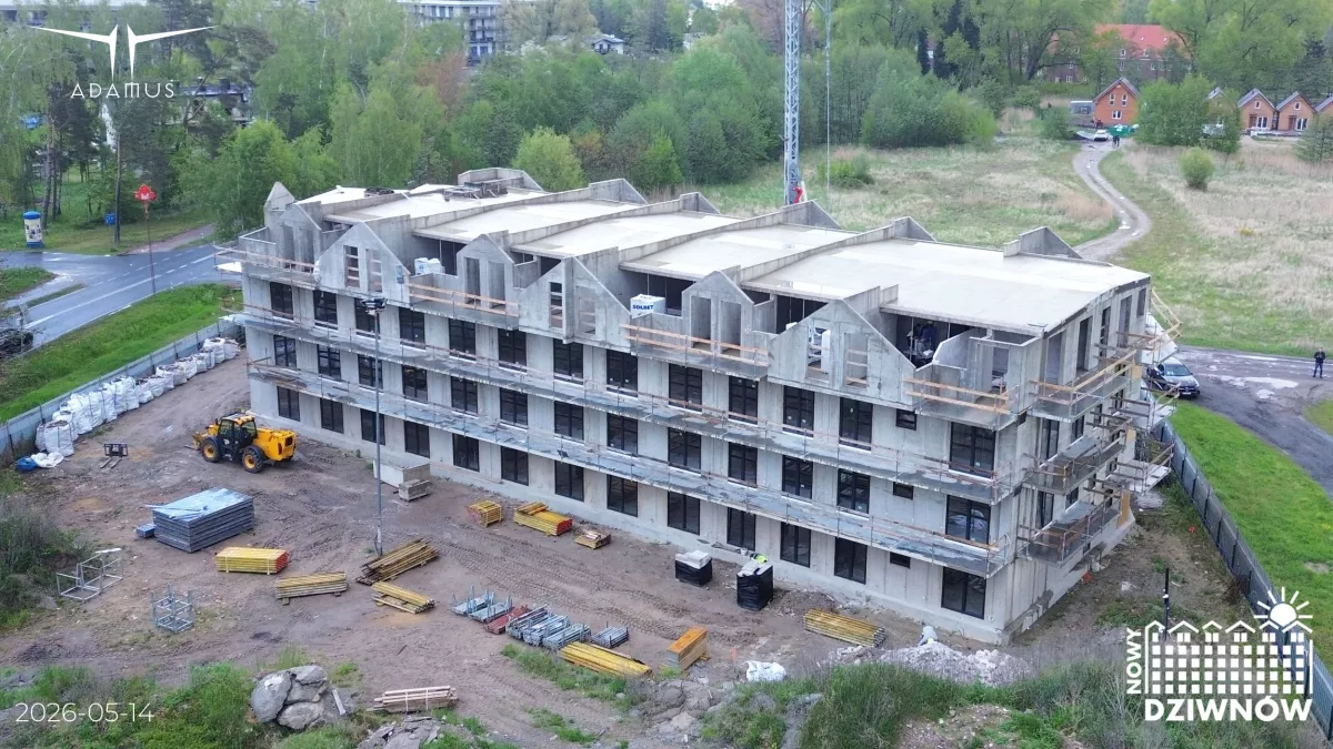 Realizacja budowy, status z 14 maja 2026